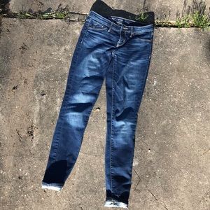 Mossimo mid rise jegging tall size 0/25
